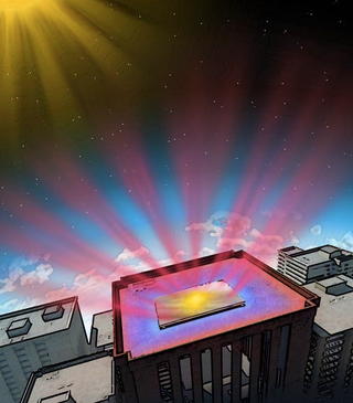 Illustration for article titled A New Material Uses the Cold Darkness of Outer Space To Cool Your House